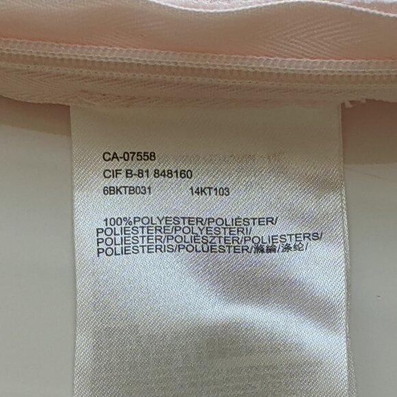 MEXX Soft Pink Sleeveless Blouse with V-Neck + Keyhole Back (US 6) - Picture 4 of 4